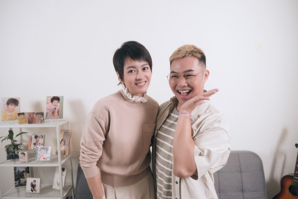 香港天后Gigi梁詠琪首次蒞臨那那大師節目