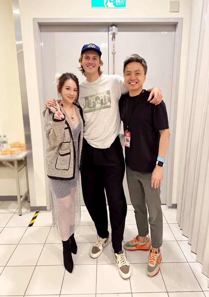 王詩安擔任Ruel世界巡迴演唱會台北場嘉賓