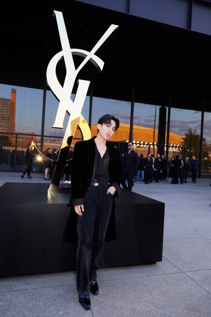 林宥嘉出席ysl時裝秀