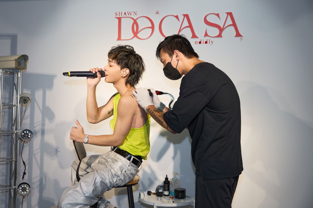 Shawn尚融《DOCASA》刺青音樂記者會