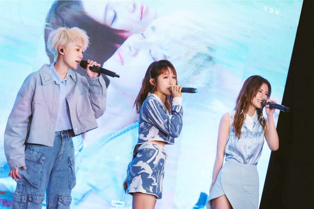 左至右：惟晨、張若凡、以悠