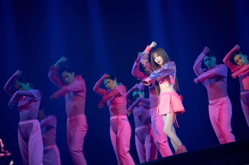 王心凌「2023輝葉按你 王心凌SUGAR HIGH世界巡迴演唱會」台北站首日開唱 (照片提供:天晴娛樂)