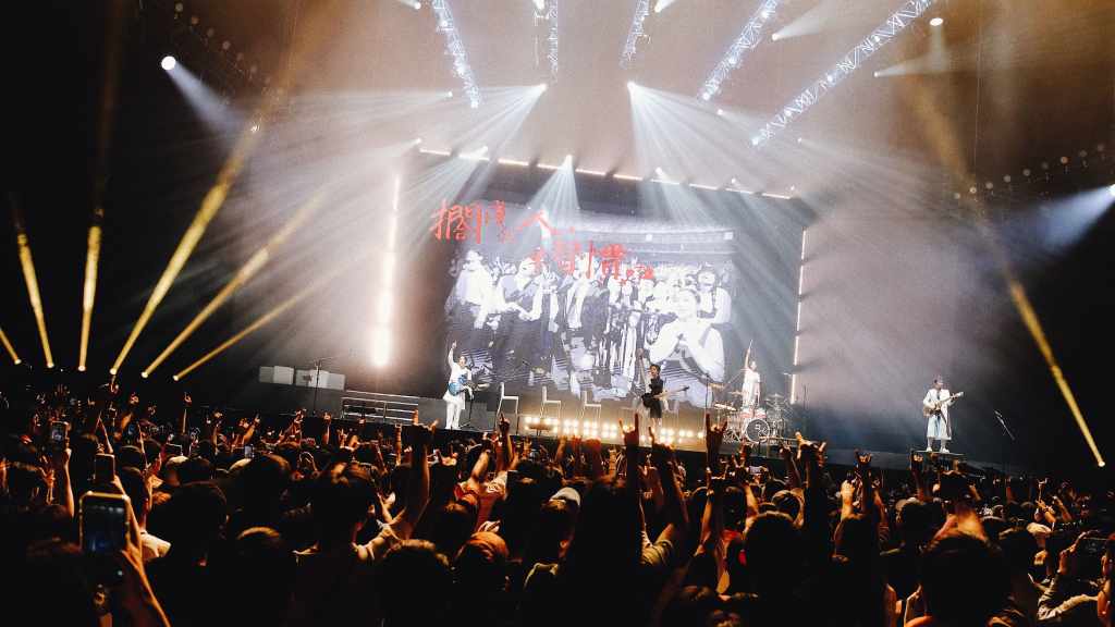 5000位樂迷不畏颱風到場力挺