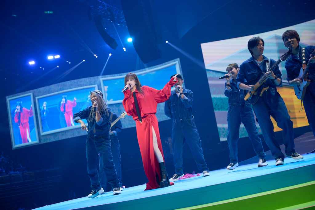 王心凌「2023輝葉按你 王心凌SUGAR HIGH世界巡迴演唱會」台北站首日開唱 (照片提供:天晴娛樂)