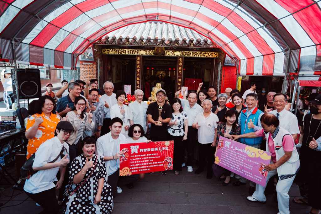 唐美雲、陳錫煌大師也出席恭喜柯智豪榮獲金曲獎