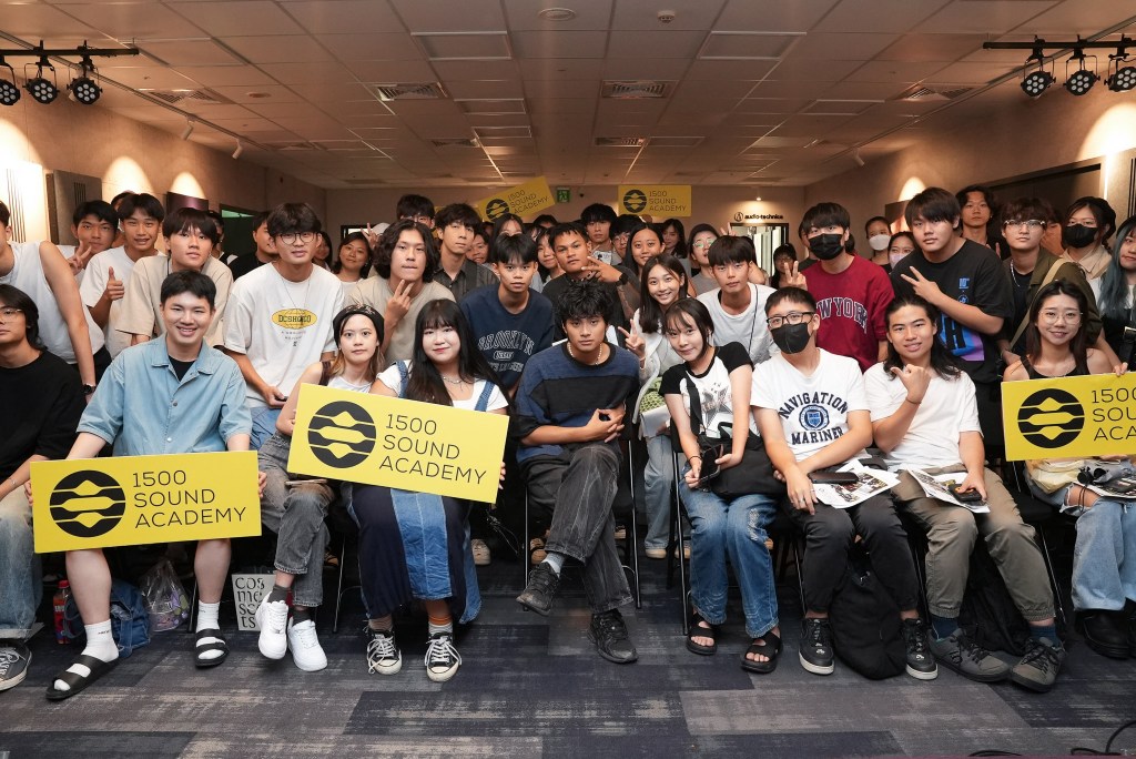 李浩瑋受邀「1500聲量音創學院」主講九月份大師講座 (照片提供:1500聲量音創學院)