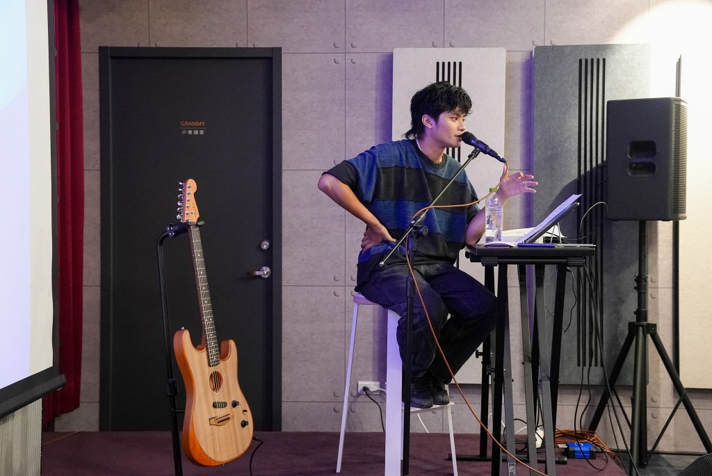 李浩瑋受邀「1500聲量音創學院」主講九月份大師講座 (照片提供:1500聲量音創學院)