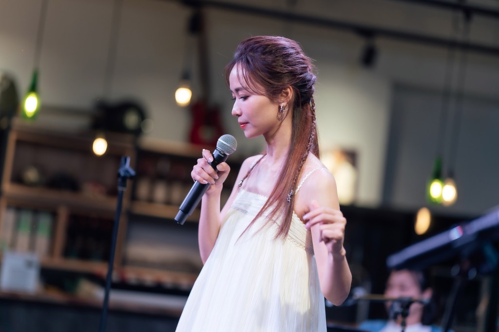 金鐘主持人陳明珠跨界歌手開唱飄仙氣