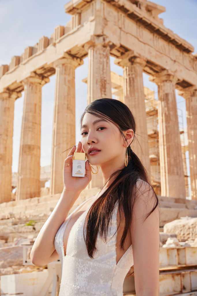 曾之喬赴希臘邊工作邊享受 (照片提供:華研國際)