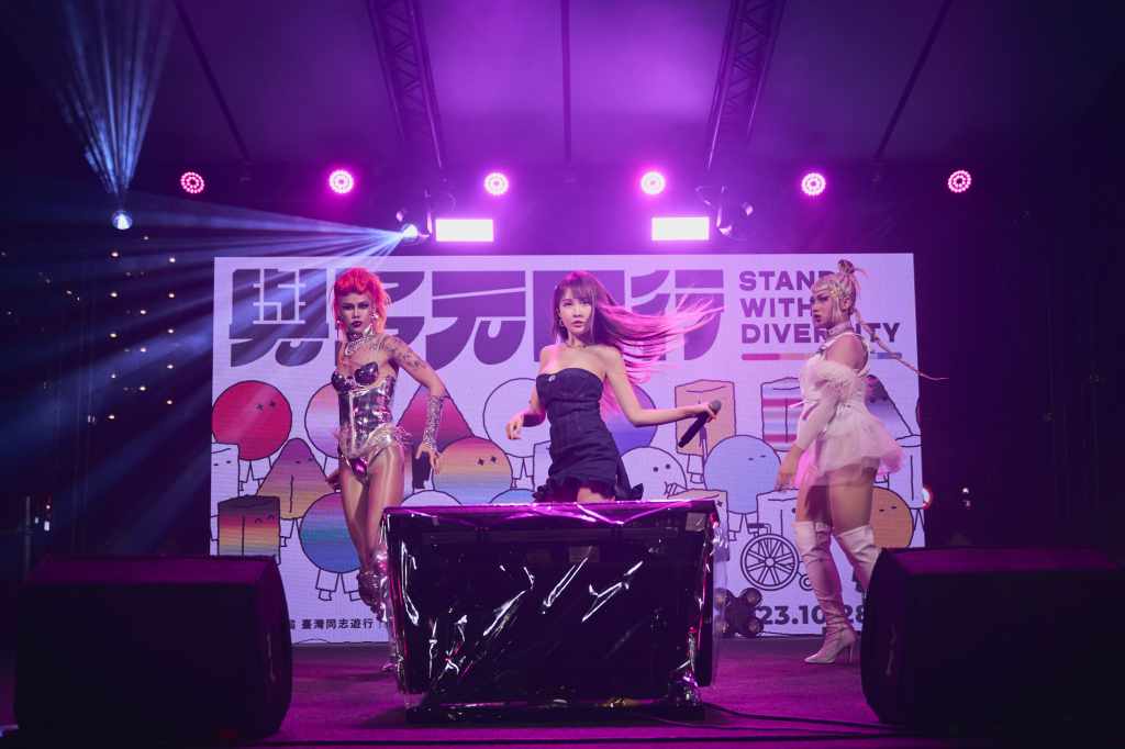 張若凡受邀擔任同志遊行表演嘉賓