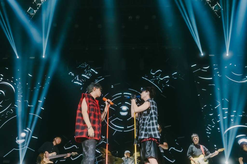 九澤CP《愛在你身邊》台北小巨蛋演唱會 (照片提供:滾石唱片)