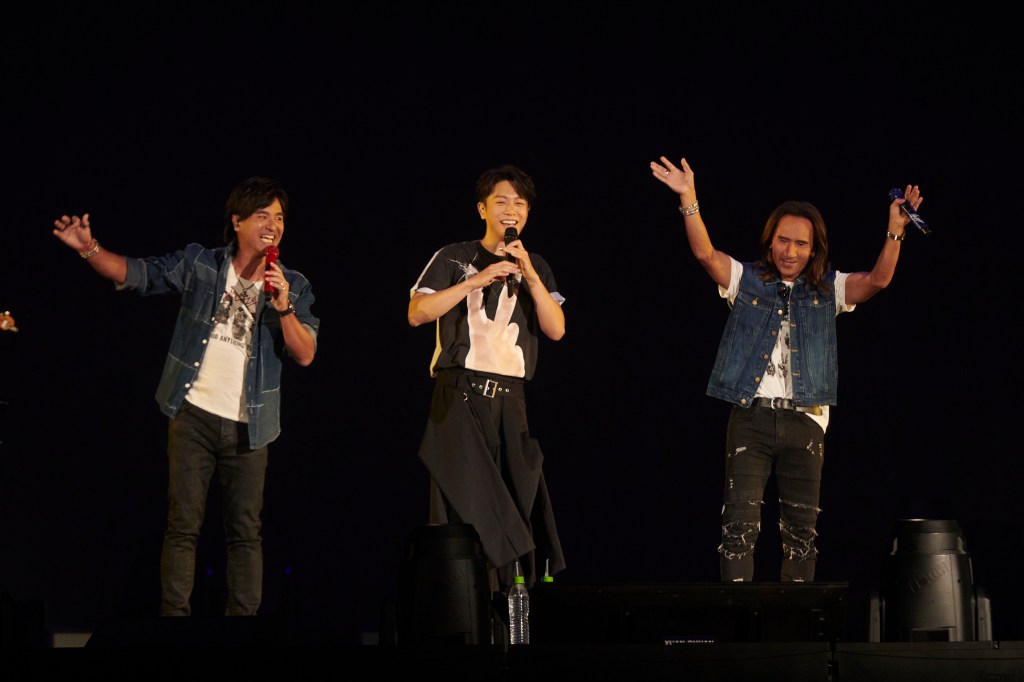 左至右：動力火車-尤秋興、韋禮安、動力火車-顏志琳