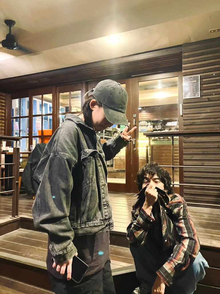 禪波ZENBØ和Andr合照