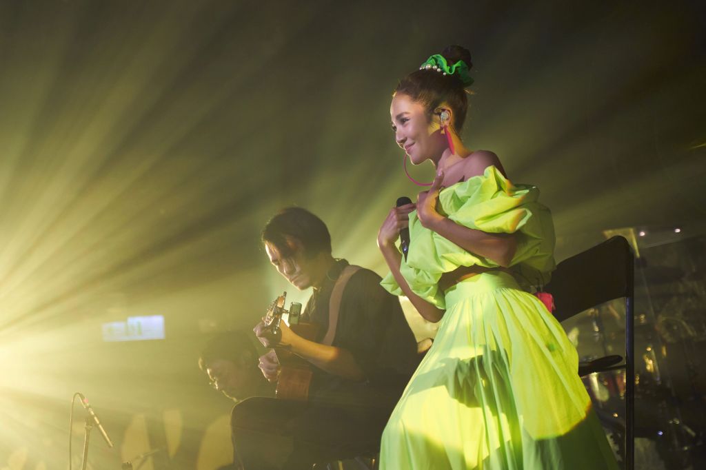 梁文音出道15周年「2008-高雄 請你給我愛」演唱會 (照片提供:環球音樂)