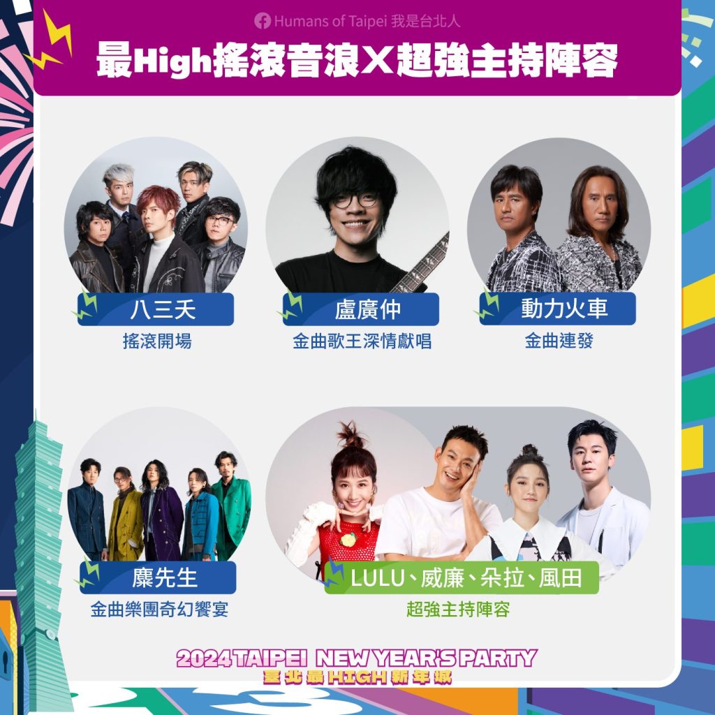 2024台北跨年晚會