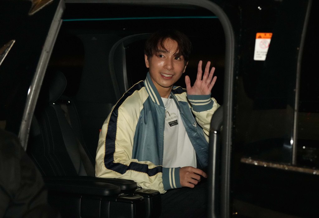 丘俊鑫來台為演唱會定裝、練團 粉絲熱情接機 (照片提供:赤龍國際)
