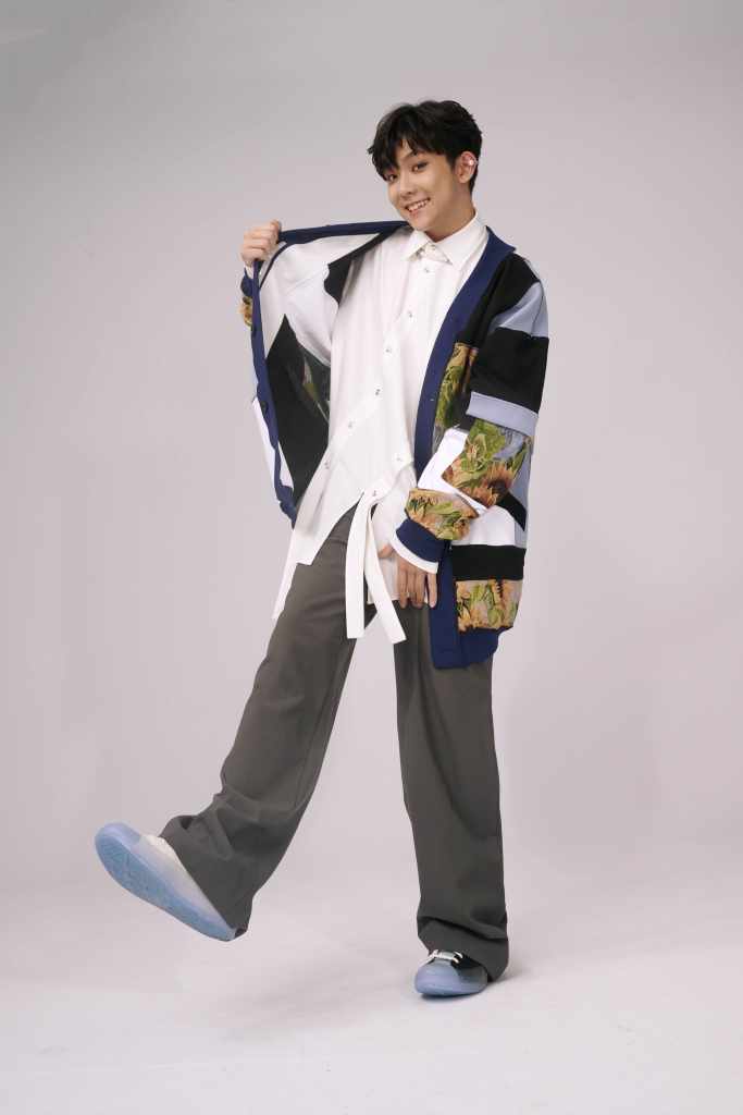 AcQUA源少年林毓家想將《布朗尼》獻給粉絲「海星」們,歌詞中的「尼」就是在對粉絲說,我真的很喜歡你,不管你做什麼我都很喜歡 (照片提供:種子音樂)