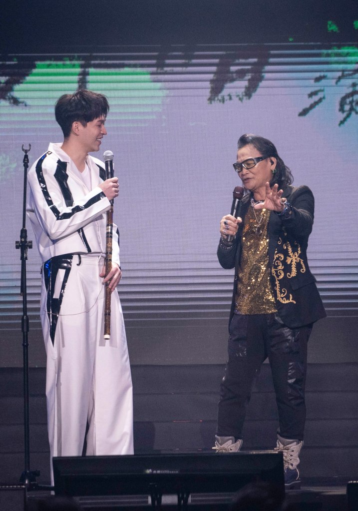 《國際沈文程日 十二月九彼下暗 巡迴演唱會》高雄站 嘉賓:李子森 (照片提供:大大娛樂)
