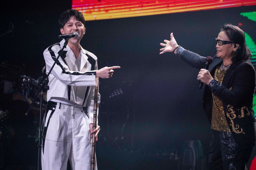 《國際沈文程日 十二月九彼下暗 巡迴演唱會》高雄站 嘉賓:李子森 (照片提供:大大娛樂)
