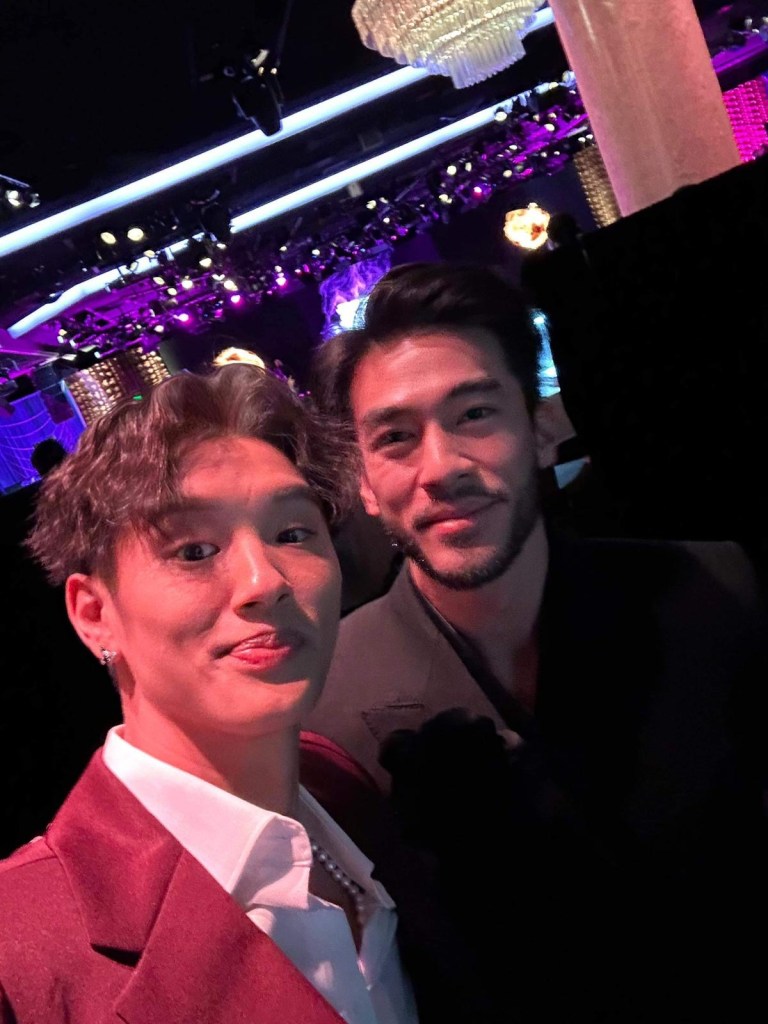 sunkis和錢裕揚自拍