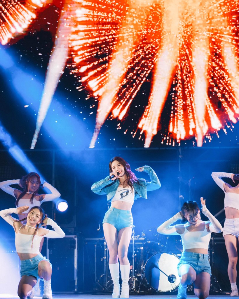 郭書瑤2024南投跨年晚會壓軸登場 (照片提供:星星相藝)