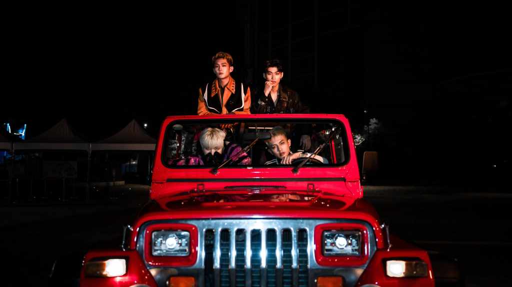 左到右，高胥崴、蔡承祐、吳昱廷、高有翔