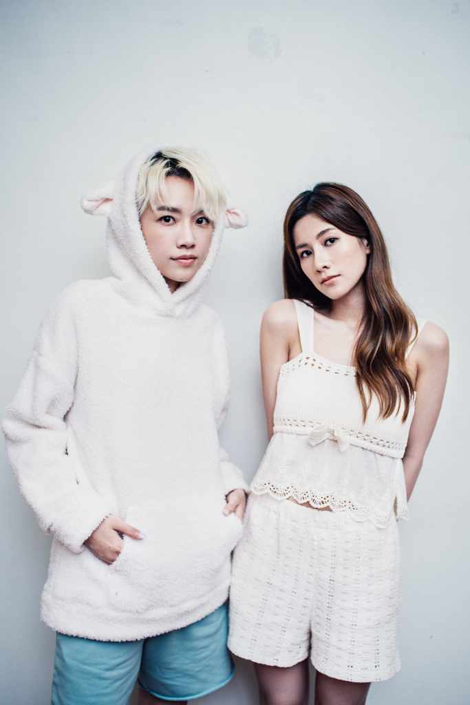 左：惟晨、右：以悠