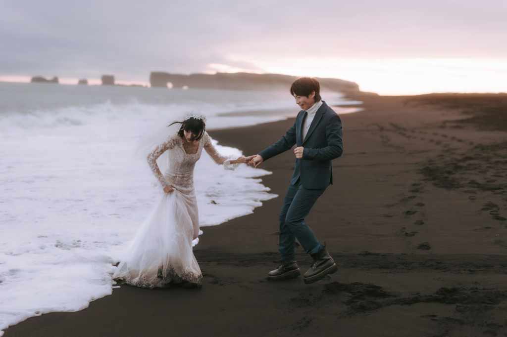 Crispy脆樂團冰島婚紗照 (照片提供:好多音樂)