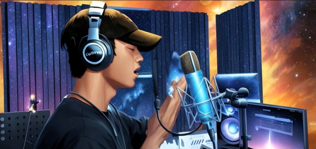 藍子庭採用UK Garage輕快的drum and snares還有比較輕鬆的合成器音色去呈現跟分手的歌曲內容