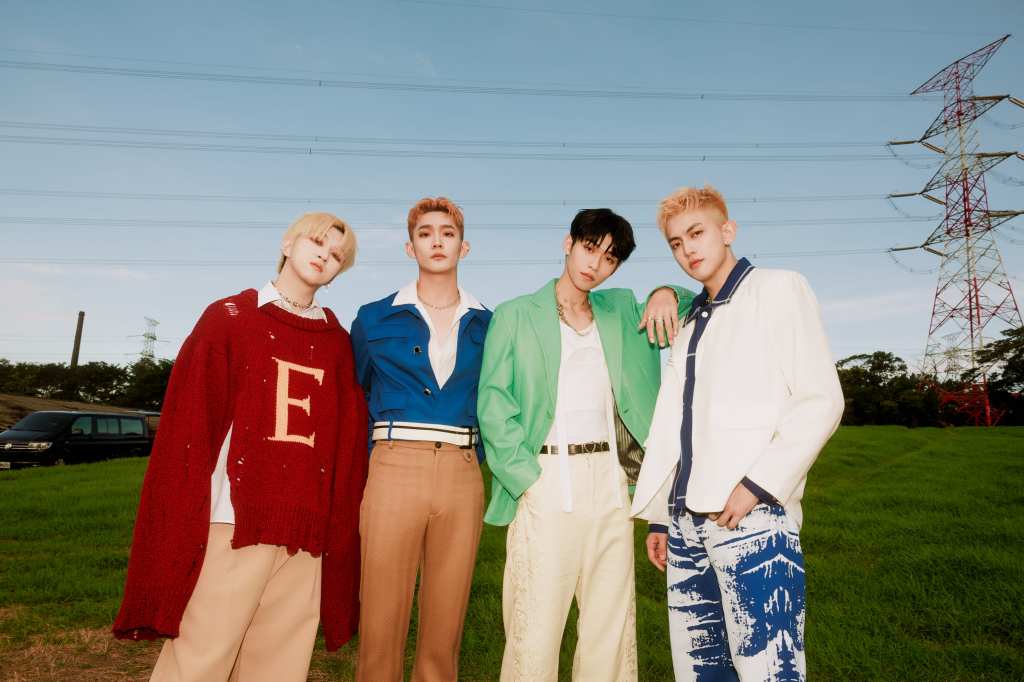 U:NUS(左至右吳昱廷、高胥崴、蔡承祐、高有翔)期盼歌迷可以藉由這首療癒自己