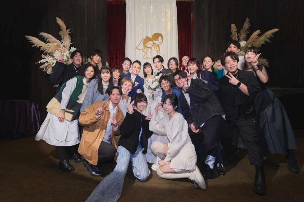 Crispy脆樂團舉辦浪漫婚禮 (照片提供:好多音樂)