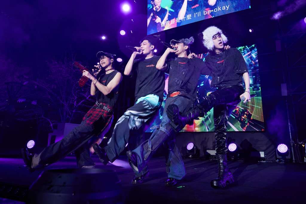 U:NUS成軍週年台北兒童新樂園開唱 (照片提供:滾石唱片)