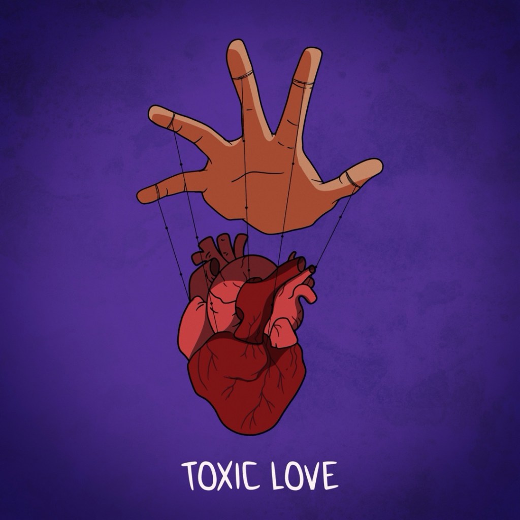 〈Toxic Love〉單曲封面 (圖片提供:阿白)