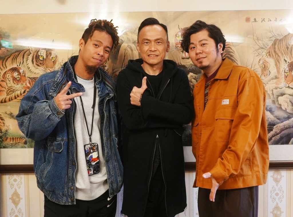 黃子軒、陳以文、MV導演Birdy合照