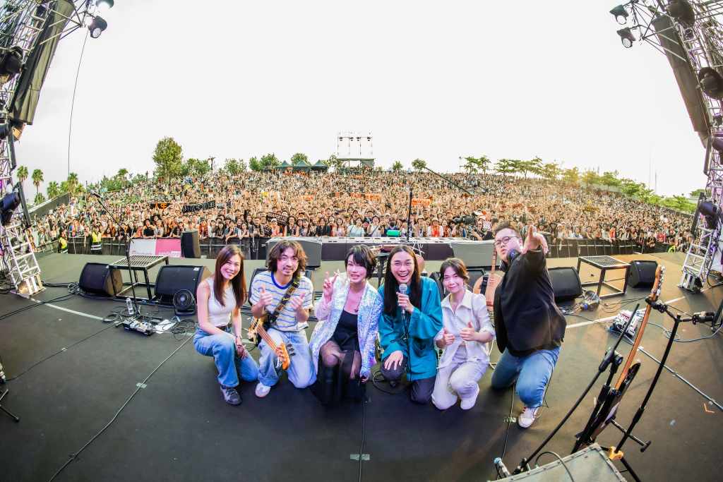 第15屆大港開唱 百合花 ft.苗可麗 (照片提供:出日音樂)