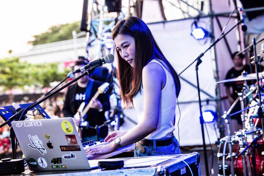 第15屆大港開唱 百合花 ft.苗可麗 (照片提供:出日音樂)