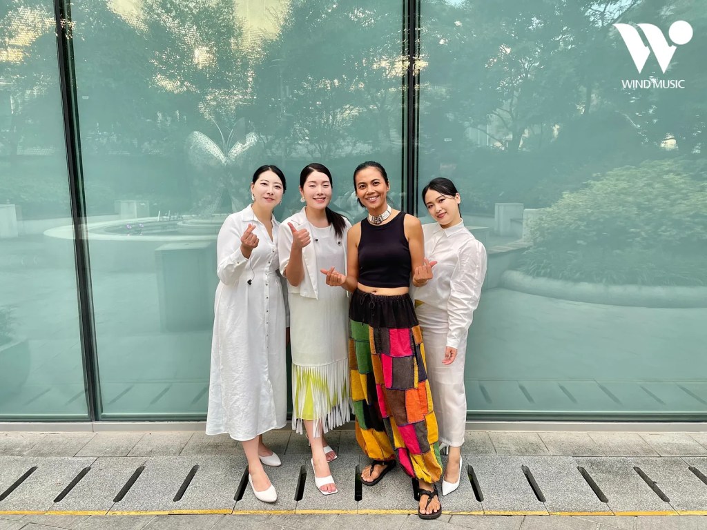 2023年戴曉君赴韓，與韓國團Hey String合作演出