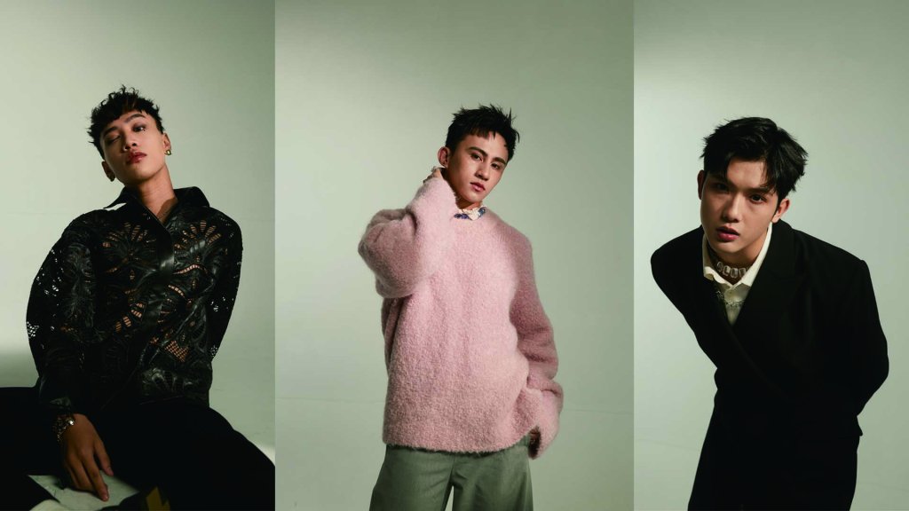 圖說：左起「VERA」中的巴比、學文、Nelson將與「AcQUA源少年」的黃莑茗、須弘道重現原版「原子少年」的金水聯盟合作舞台經典曲目《不為什麼》