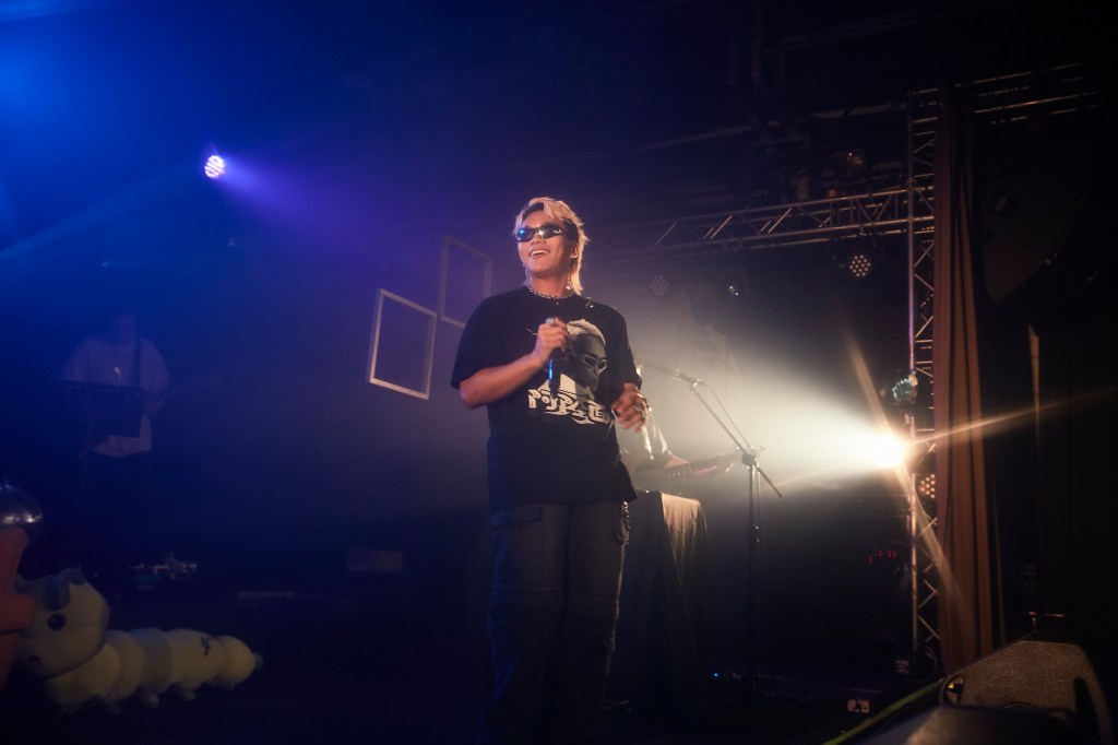 演唱會當天特別邀請當紅台饒新人阿跨面擔任嘉賓