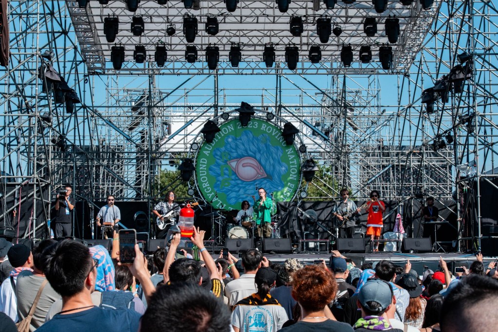 神棍樂團漂遊者森林音樂祭演出照