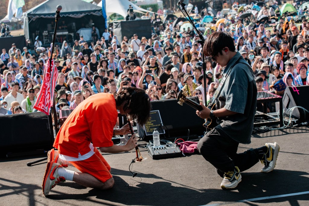 神棍樂團漂遊者森林音樂祭演出照
