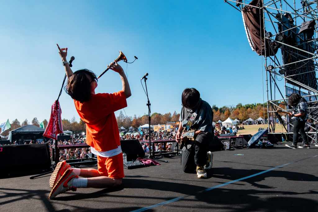 神棍樂團漂遊者森林音樂祭演出照