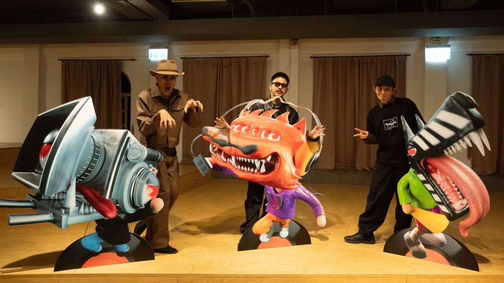 黃宣與導演章郡、殷振豪對談充滿歡樂聲