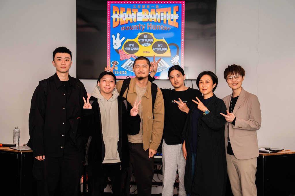 龍虎門主理人國瑞、嘻哈製作人陳小律、金曲歌王Leo王、金曲製作人rgry、北流董事長黃韻玲、北流雲負責人卓怡岑