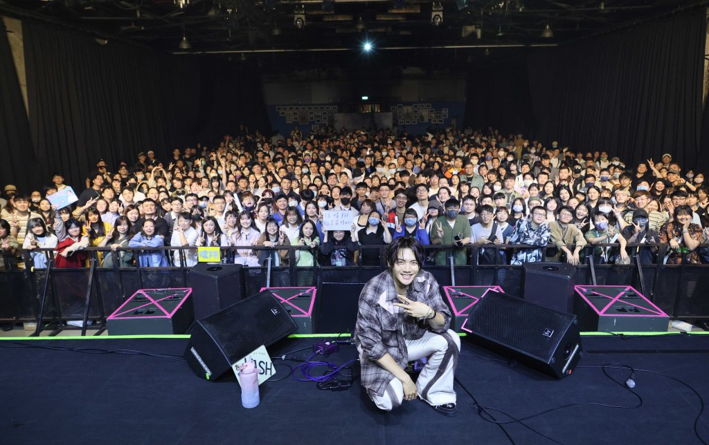 徐暐翔首登Legacy Taipei開唱 (照片提供:寬宏藝術)