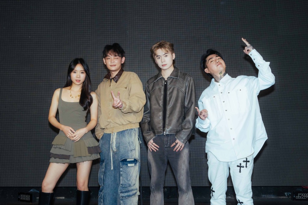 吳嘉琪、PPLIN、齊翔XIANG、謝和弦 (照片提供:KKFARM)