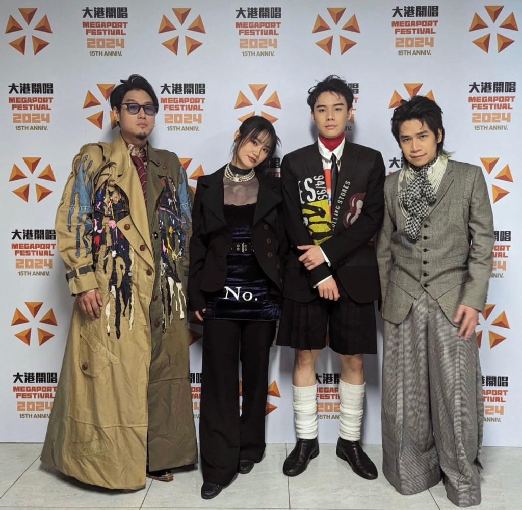 庸俗救星本次演出服由GQ Suit Walk名人改造計畫精心搭配