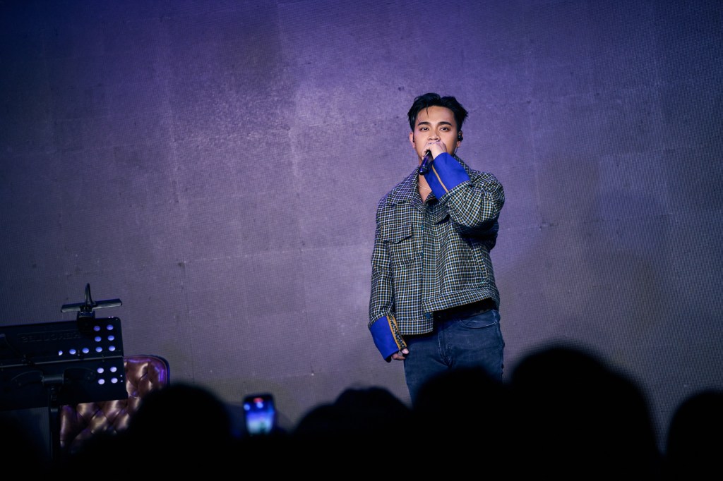 邱軍《情歌手》台北專場演出 (照片提供:索尼音樂)