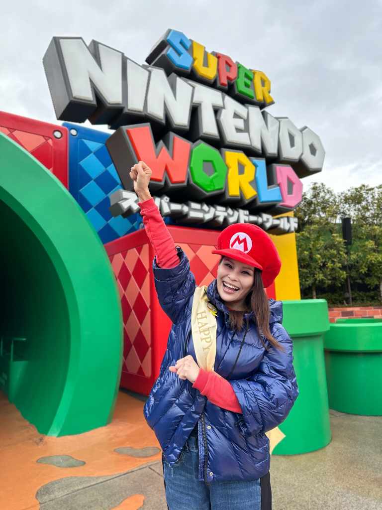 周蕙飛往大阪環球影城慶生 (照片提供:華研國際)