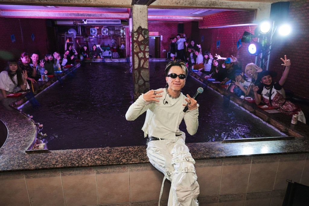 李紅《紅外線》EP在釣蝦場舉辦搶聽會 (圖照片提供:李紅)